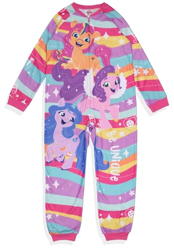 INTIMO My Little Pony: A New Generation Girls' Be Unique Sunny Starscout Footless Sleep Pajama (6/6X) Multicolored