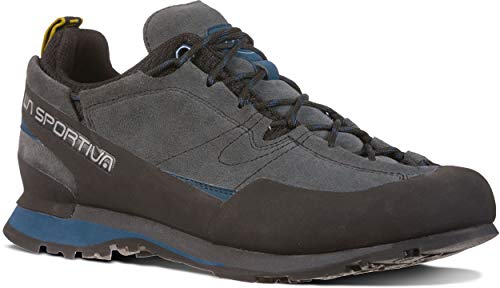 La Sportiva Boulder X Approach Shoe - Men's Carbon/Opal, 38.0
