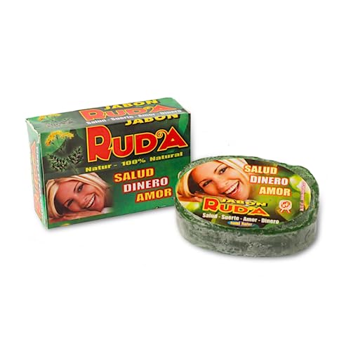 Zoeartcrafts Rue Soap Bar, Ruda, Attract Abundance, Money and Love - 100% Natural 90r/3.2 oz