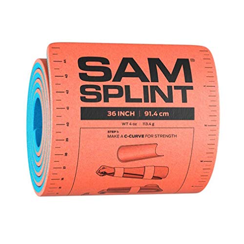 SAM Rolled Splint 36', Orange/Blue