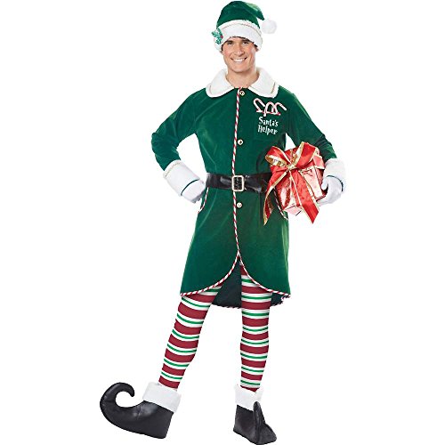 California Costumes Men's Workshop Elf/Adult, Green, Large/X-Large