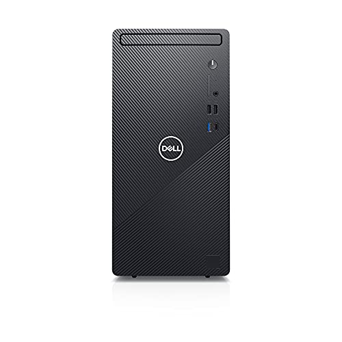 Dell Inspiron 3891 Compact Tower Desktop - Intel Core i5-11400, 12GB DDR4 RAM, 1TB HDD, Intel UHD Graphics 730 with Shared Graphics Memory, Windows 10 Home - Black