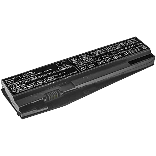 ALLC Replacement Battery for Sager NP5850/NP5855/NP5870/NP6850/NP6852/NP6870/NP6872,4400mAh