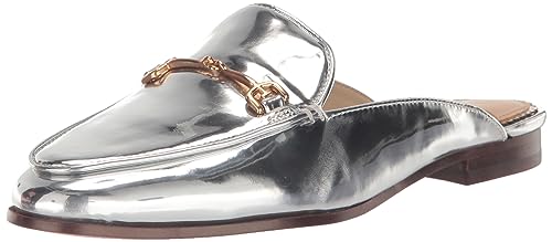 Sam Edelman Women's Linnie Pump, Soft Silver Specchio, 9