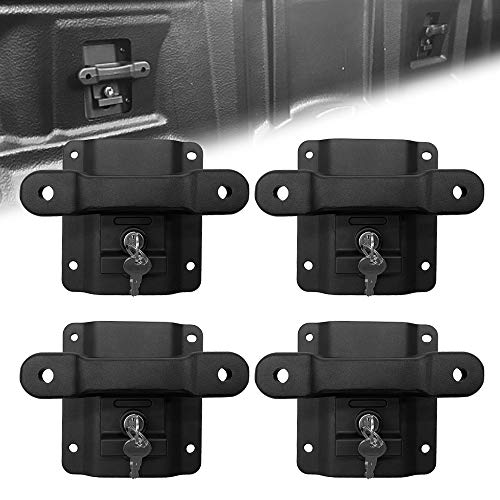 StarONE 4Pcs Truck Bed Tie Down Anchor Boxlink Cleats & Plates for Ford 2015-2020 F150 F250 F350 & Raptor