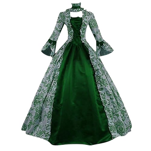 Stuff for 5 Dollars, Renaissance Dress Women 2024 New Court Square Collar Victorian Dress Retro Lolita Princess Dress Cosplay Medieval Ball Gowns White Renaissance Dress