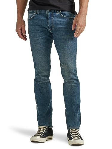 Lee Men's Extreme Motion Slim Straight Jean Cortez 34W x 30L