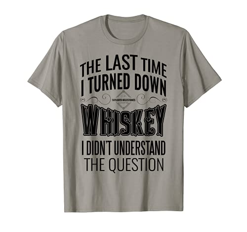 Mens Whiskey Lovers 'Funny' Shirt Design by Taylor'd Milestones