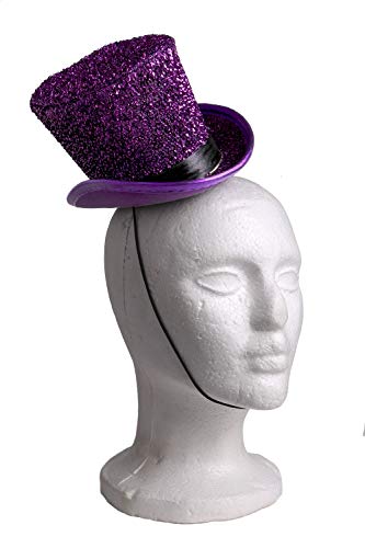 Arsimus Mardi Gras St. Patrick's Day Leprechaun Mini Party Hat (Purple)