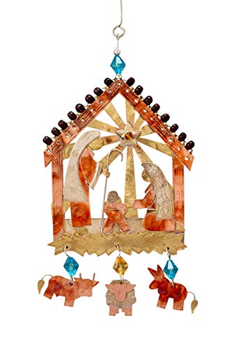 Pilgrim Imports Peaceful Manger Ornament - Ethically Made
