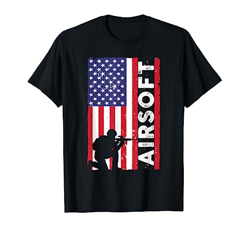Cute Airsoft Art For Men Women Kids Airsoft Player Airsofter T-Shirt