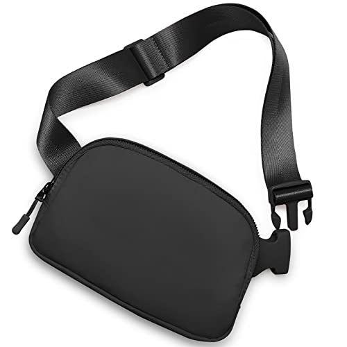 Amazerbst Belt Bag, Fanny Pack, Everywhere Belt Bag,40 Inch Adjustable Strap,Belt Bag for Women and Men,Waterproof