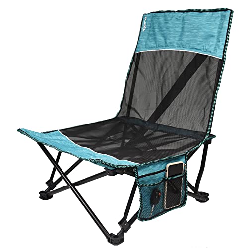 Kijaro Festival Lightweight Adult Camping Chair - Ionian Turquoise