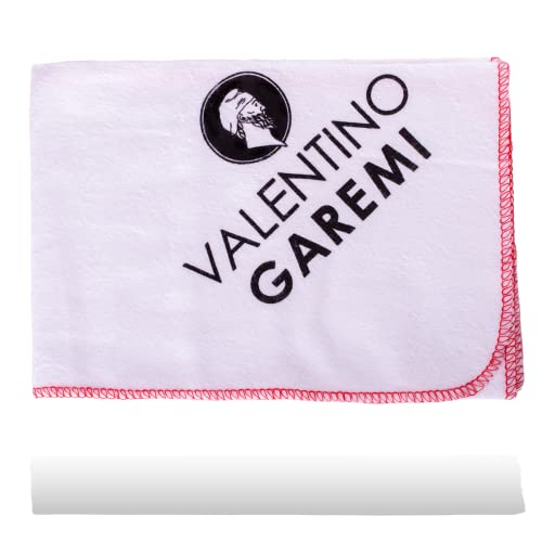 VALENTINO GAREMI Shining Polishing Buffing Cleaning Cloth Rag - Leather Shoes, Seats, Furniture, Glass, Musical Instruments, Craft, Art, Garments, Cloths or Hats - Genuine Cotton - No Lint