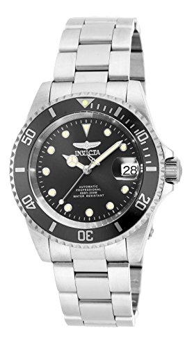 Invicta Men's 17044 Pro Diver Analog Display Japanese Automatic Silver Watch