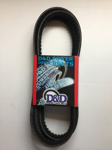 D&D PowerDrive AX37 V Belt, Rubber, 1/2' x 39' OC