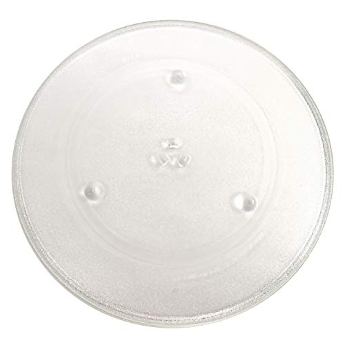HQRP 16 1/2' Glass Turntable Tray Compatible with GE WB48X10046 JES2251SJ01 JES2251SJ02 JES2251SJ03 Microwave Oven Cooking Plate 16.5-inch 420mm