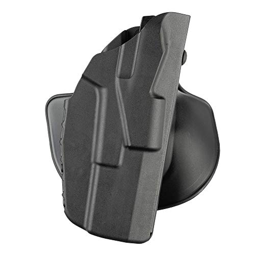 Safariland, 7378, Concealment Paddle Holster & Belt Loop Combo for Concealed Carry With ALS, Black - STX Plain, Glock 17, 22, 31