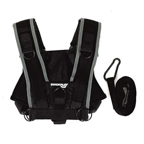QUICKPLAY PRO Pulling Harness for Sled Resistance Training | Sled Harness Fitness Training