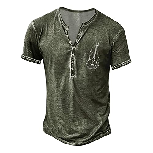 and Tall Dress Shirts for Men Sun Oversized T Shirts for Men Vintage Button Down Graphic Printed Short Sleeve Breathable Loose Fit Tropical Beach Tops Shirt Fishing Shirts for Men Men's