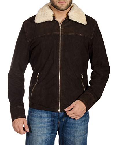 The Walking Dead Rick Grimes Real Suede Leather Jacket (XL)