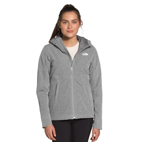 THE NORTH FACE Women's Shelbe Raschel Hoodie (Standard and Plus Size), TNF Medium Grey Heather 2, Small