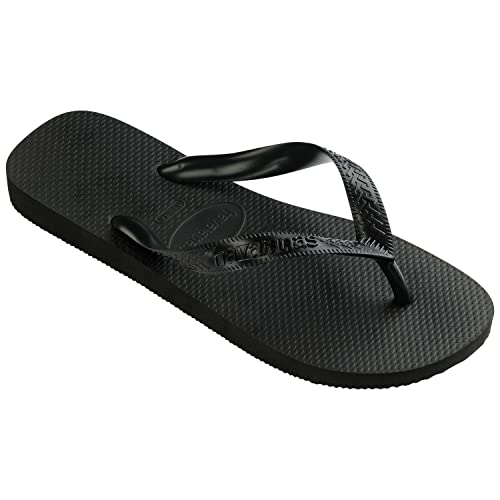 Havaianas Men's Top Flip Flop Sandal, Black, 8