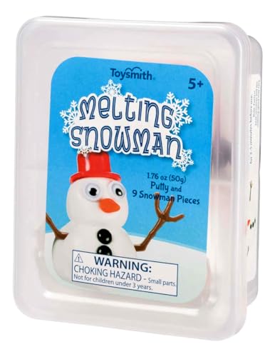 Toysmith Melting Snowman, Reusable Desk Toy, For Everyone 5+