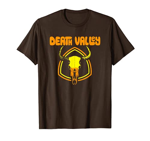 Death Valley National Park - Retro Cow Skull Shirt