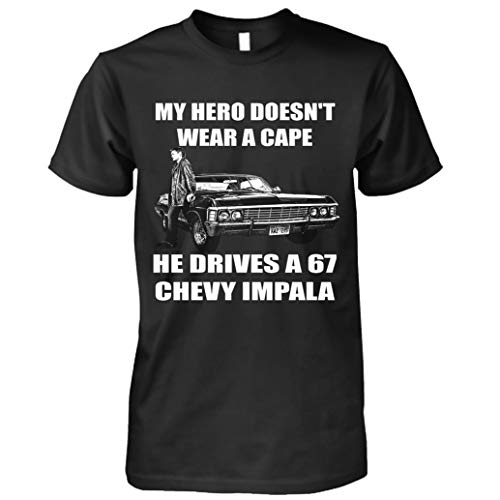 Supernatural Gift Dean Winchester T-Shirt Unisex (M,Black)