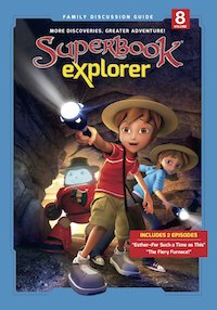 Superbook Explorer Volume 8 - 'Esther-For Such a Time As This' and 'The Fiery Furnace'