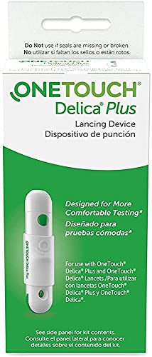 Delica Plus Lancing Device with 25 Pcs Lancets