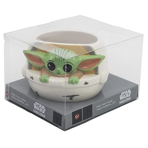 Star Wars The Mandalorian 3D Grogu Mug 385 ml