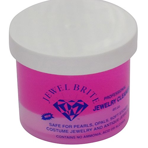 Jewel Brite Professional Grade 4oz Biodegradable Jewelry Cleaner & Polisher