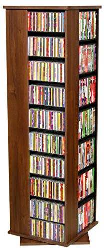 Venture Horizon Revolving Media Tower 1000 - Walnut