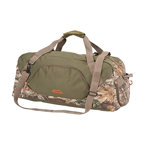 Allen Company Terrain Basin Travel and Hunting Duffel Bag, Extra-Large, Green/Realtree Edge (19216) / with Pouch
