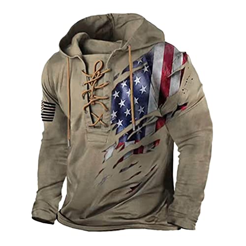 My Order My Recent Orders Mens Usa Flag Tactical Sweatshirt Quarter Zip Pockets Waffle Long Sleeve Hoodies Corduroy Comfy Sports Gift Pullover