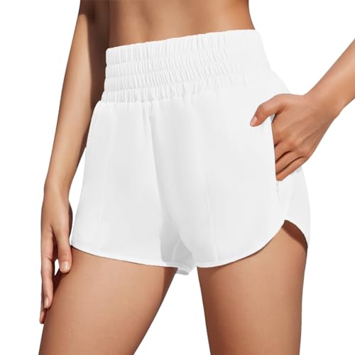 wjiNFDFG Shorts for Women Sexy Casual Set Jean Shorts for Women high Waisted Mens Novelty Pajama Shorts Cargo Shorts for Men Stretch Waist(White,Small)