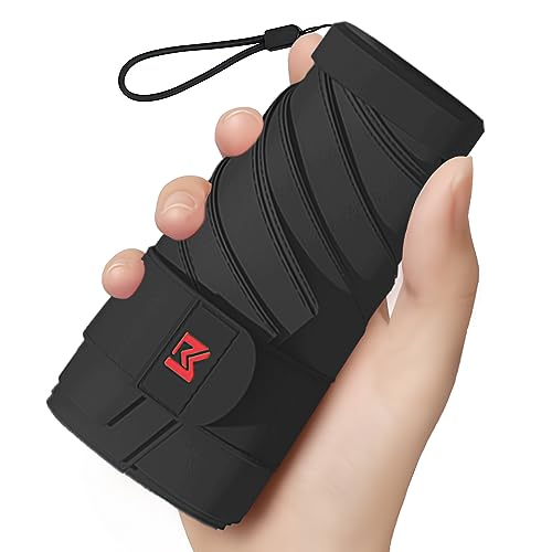 Moorrlii Travel Mini Umbrella for Purse With Case-Small Compact UV Umbrella Protection Sun-Lightweight Tiny Pocket Umbrella with Case for Women, Girls