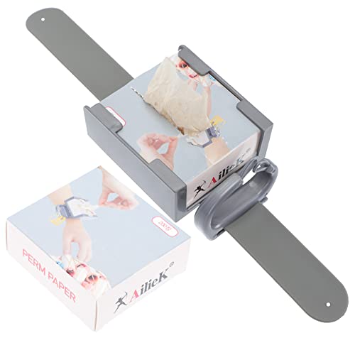 Uonlytech 1Set of Portable Wrist Perm Paper Ultrathin Hairdressing Paper Salon Supplies