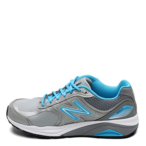 New Balance Women's W1540V3 Running Shoe, Silver/POLARIS, 8.5 Wide