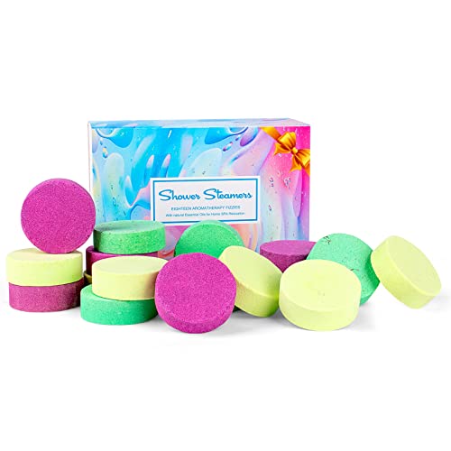 Vanten Shower Steamers 18PCS Shower Bombs, Gifts for Women Who Has Everything,Self Care Gifts for Women, Christmas Gifts, Relaxation Spa Gifts for Women