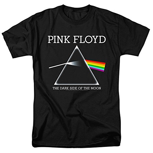 Popfunk Pink Floyd The Dark Side of the Moon Album Rock Music T Shirt & Stickers (Medium)