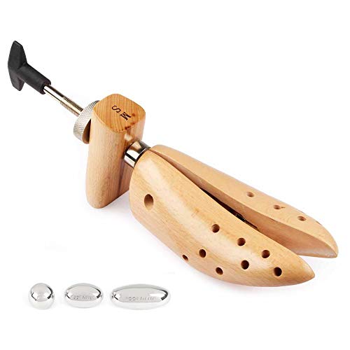 FootFitter Premium Professional 2-Way Shoe Stretcher, Stretches Length & Width, Strong & Heavy Duty Construction