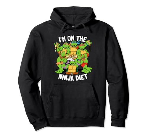 Mademark x Teenage Mutant Ninja Turtles - I'm on the Ninja Diet TMNT Pizza Pullover Hoodie