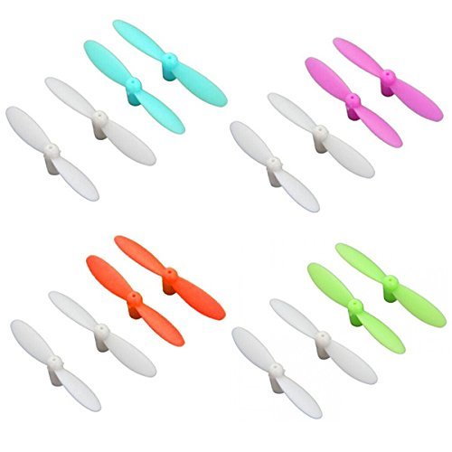Quickbuying 4PCS Cheerson CX10 CX-10 CX-10A CX10WD CX-10WD RC Quadcopter Spare Parts Blade Propeller