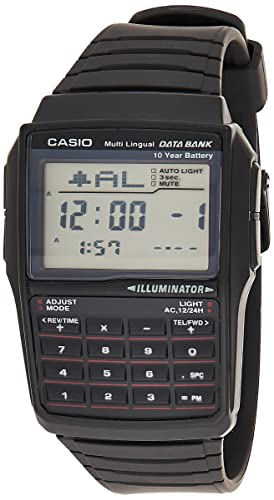 Casio Collection Unisex Watch, Black, Einheitsgröße, Bracelet