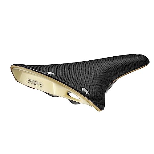 Brooks C17 Special Recycled Nylon Black Cambium Bicycle Saddle, Cambium, Black