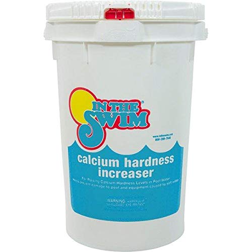 In The Swim Calcium Hardness Increaser for Swimming Pools - Fast-Acting, Scale Prevention - 94% Calcium Chloride - 45 Pounds
