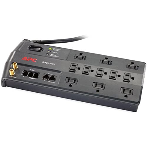 APC P11VNT3 11-Outlet Performance SurgeArrest Surge Protector (Telephone/Coaxial/Ethernet Protection) Gray